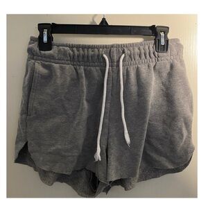 gray pj shorts
